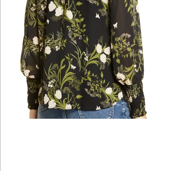 Reformation Francois Floral Turtleneck Top - Picture 7 of 7